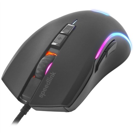 Speedlink ZAVOS RGB Gaming Mouse rubber-black