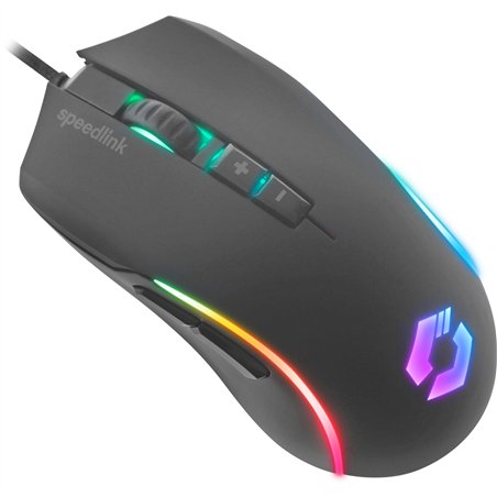 Speedlink ZAVOS RGB Gaming Mouse rubber-black