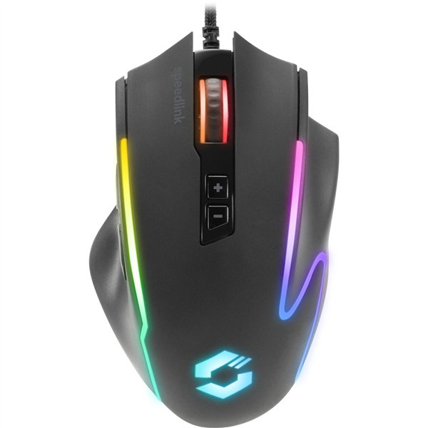 Speedlink DECUS NX RGB Gaming Mouse rubber-black
