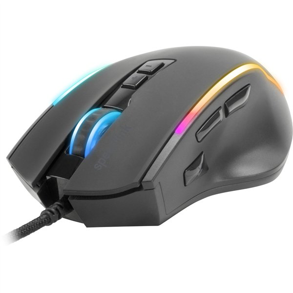 Speedlink DECUS NX RGB Gaming Mouse rubber-black
