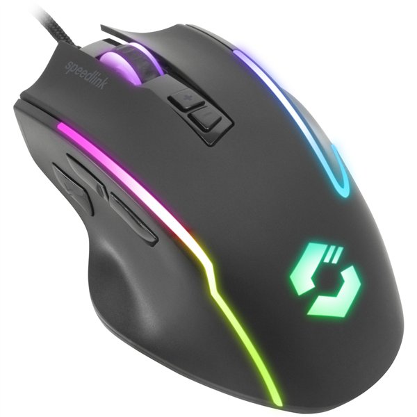 Speedlink DECUS NX RGB Gaming Mouse rubber-black