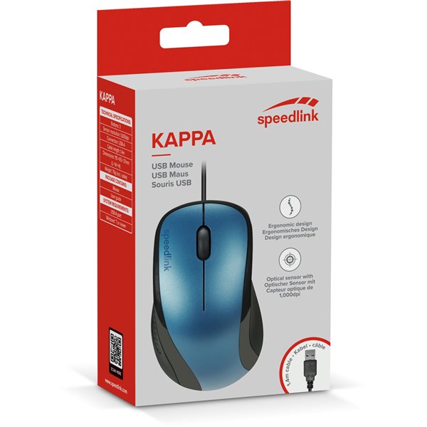 Speedlink KAPPA Mouse USB, blue