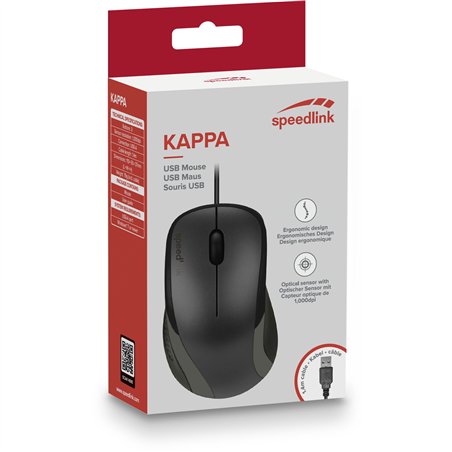 Speedlink KAPPA Mouse USB, black