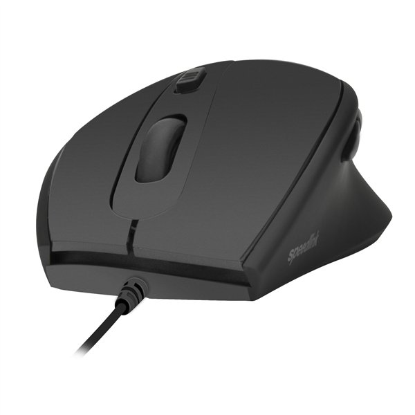 Speedlink AXON Silent & Antibacterial Mouse USB, black