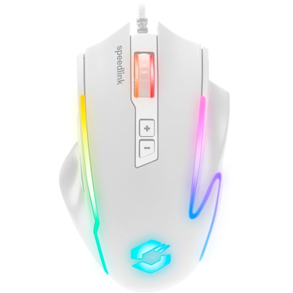Speedlink DECUS NX RGB Gaming Mouse, white