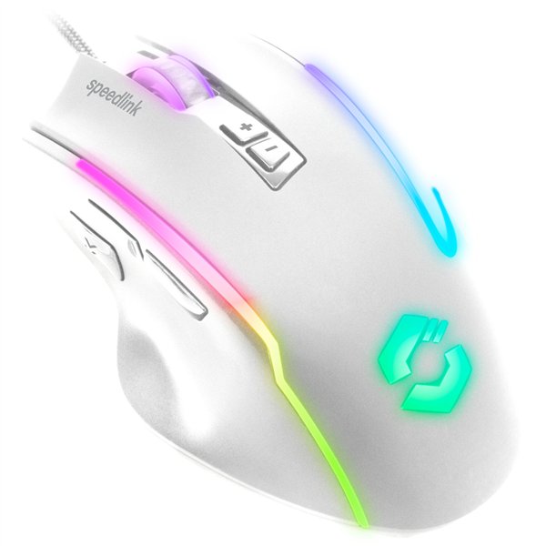 Speedlink DECUS NX RGB Gaming Mouse, white