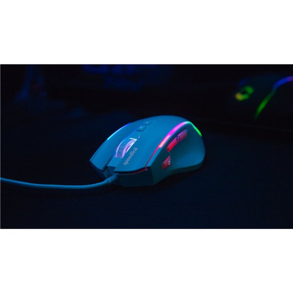 Speedlink DECUS NX RGB Gaming Mouse, white