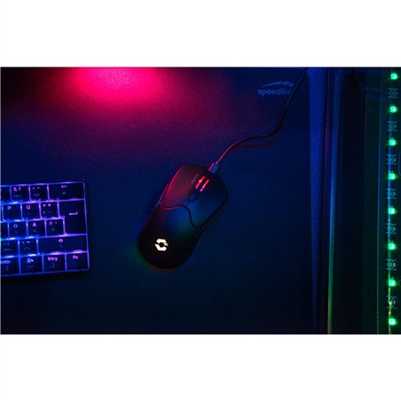 Speedlink VELOX Rechargeable RGB Gaming Mouse - Wireless, black