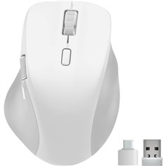 Speedlink LIBERA Rechargeable Mouse Wireless BT Silent white