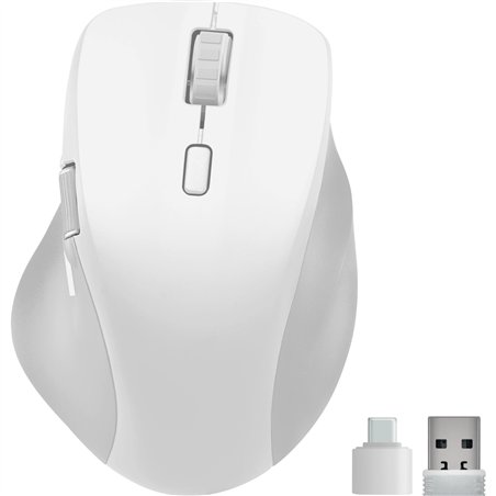 Speedlink LIBERA Rechargeable Mouse Wireless BT Silent white