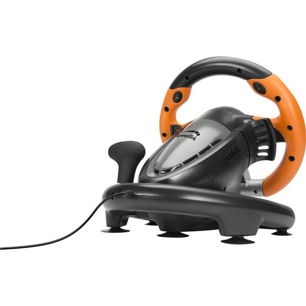 Speedlink DRIFT O.Z. Racing Wheel PC, black-orange