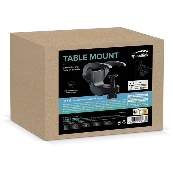Speedlink Table Mount for DRIFT O.Z & TRAILBLAZER Racing Wheel