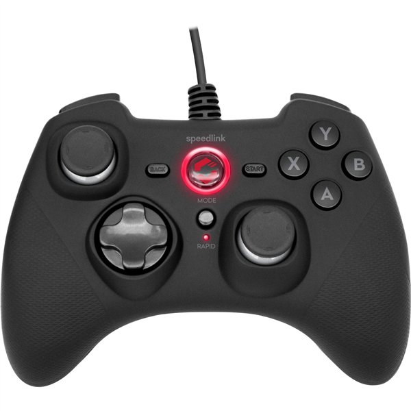 Speedlink RAIT Gamepad PC/Switch rubber-black