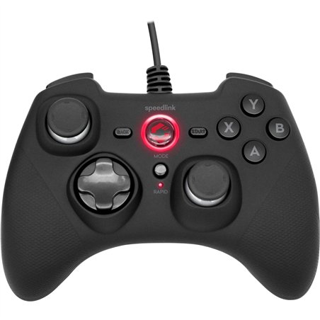Speedlink RAIT Gamepad PC/Switch rubber-black