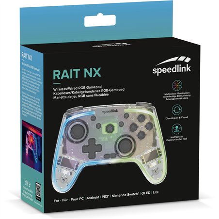 Speedlink RAIT NX RGB Gamepad Wireless/Wired PC/Android/Switch
