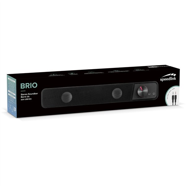 Speedlink BRIO Stereo Soundbar black