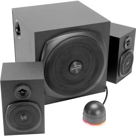 Speedlink GRAVITY LT 2.1 Subwoofer System, black