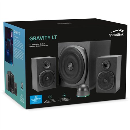 Speedlink GRAVITY LT 2.1 Subwoofer System, black