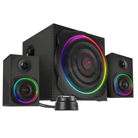 Speedlink GRAVITY CARBON RGB 2.1 Subwoofer System, black
