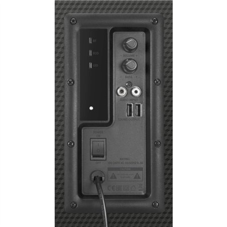 Speedlink GRAVITY CARBON RGB 2.1 Subwoofer System, black