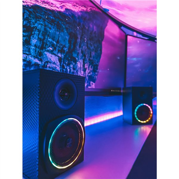 Speedlink GRAVITY CARBON RGB 2.1 Subwoofer System, black