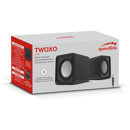 Speedlink TWOXO Stereo Speakers black