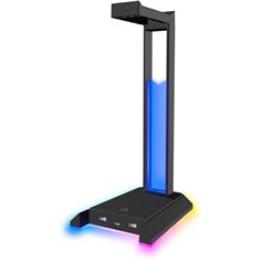 Speedlink EXCELLO NX RGB Headset Stand, USB 2.0 Hub, black