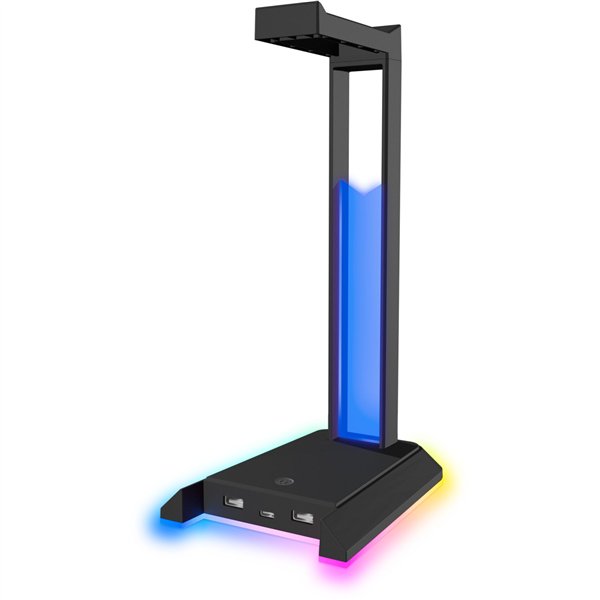 Speedlink EXCELLO NX RGB Headset Stand, USB 2.0 Hub, black