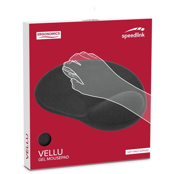 Speedlink VELLU Gel Mousepad black