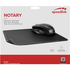 Speedlink NOTARY Soft Touch Mousepad, black 2