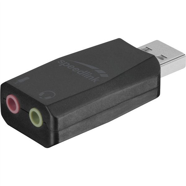 Speedlink VIGO USB Sound Card black