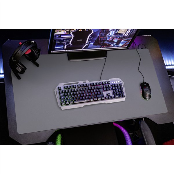 ATECS Soft Gaming Mousepad - Size XXL, grey