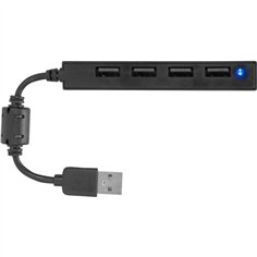 Speedlink SNAPPY SLIM USB Hub 4-Port, USB 2.0, Passive, black 2