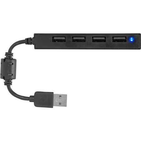 Speedlink SNAPPY SLIM USB Hub 4-Port, USB 2.0, Passive, black
