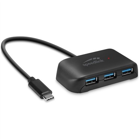 Speedlink SNAPPY EVO USB Hub 4-Port, Type-C to USB 3.0