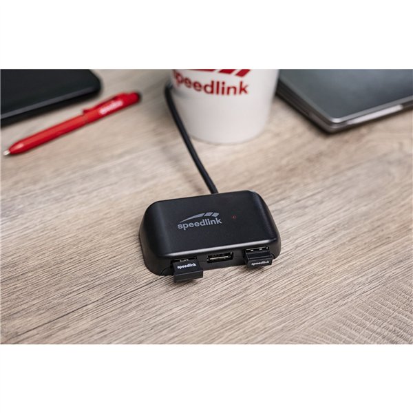 Speedlink SNAPPY EVO USB Hub 4-Port, Type-C to USB 3.0