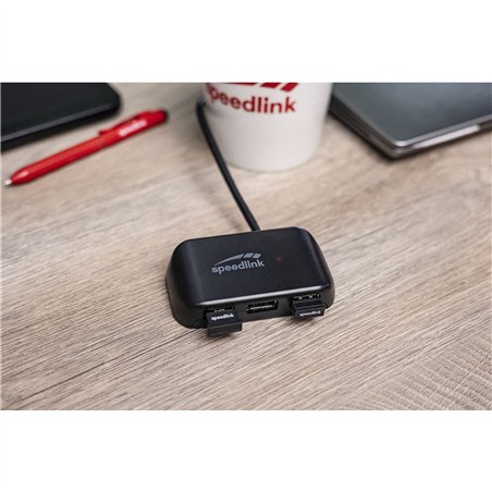 Speedlink SNAPPY EVO USB Hub 4-Port, Type-C to USB 3.0
