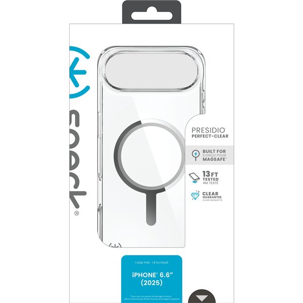 Speck Presidio Perfect Clear custodia MagSafe iP 17 Air