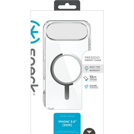 Speck Presidio Perfect Clear custodia MagSafe iP 17 Air