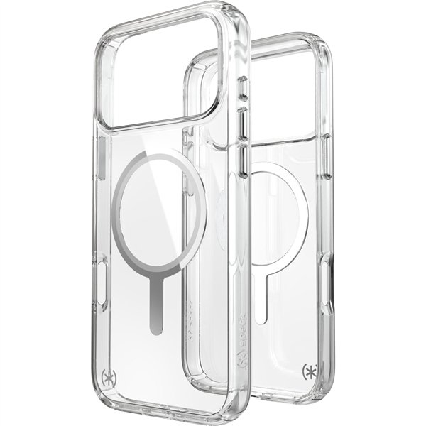 Speck Presidio Perfect Clear custodia MagSafeiP 17 Pro Max