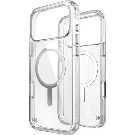 Speck Presidio Perfect Clear custodia MagSafeiP 17 Pro Max