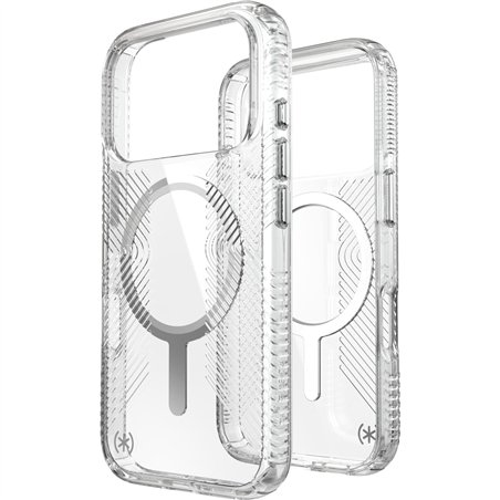Speck Presidio Perfect Clear Grip custodia MagSafe iP 17 Pro
