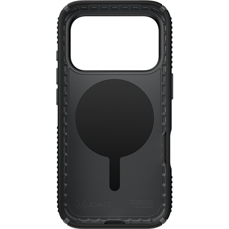 Speck Presidio2 Grip custodia iP 17 Pro Black/Slate Grey/White