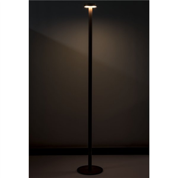 Sompex BORO ruggine lampada da terra a batt.