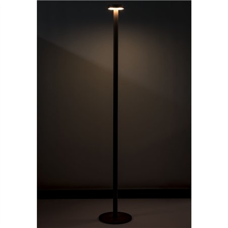 Sompex BORO ruggine lampada da terra a batt.