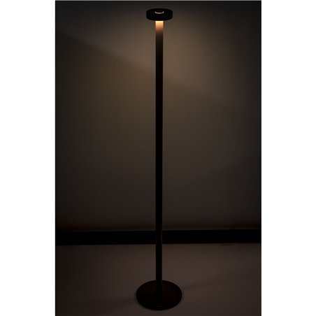 Sompex BORO ruggine lampada da terra a batt.