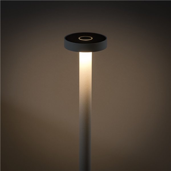 Sompex BORO bianco lampada da terra a batt.