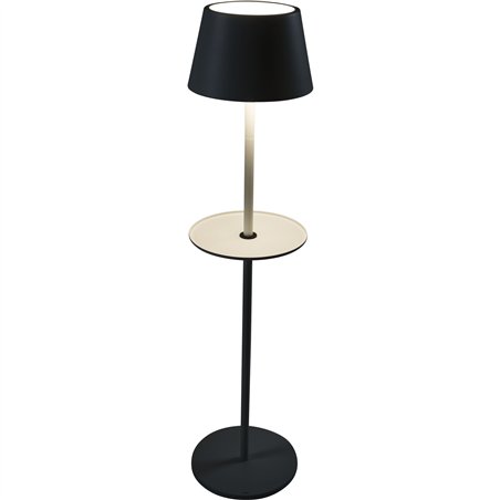 Sompex GARCON bianco lampada da pavimento a batt.