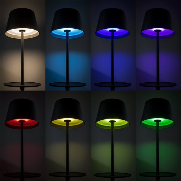 Sompex GARCON antracite lampada da pavimento a batt.