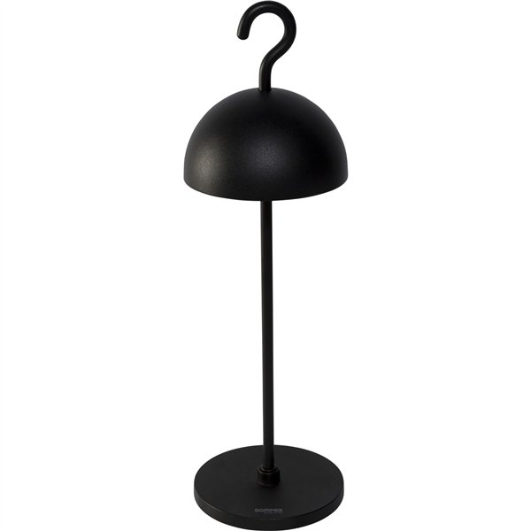 Sompex HOOK nero Lampada da tavolo